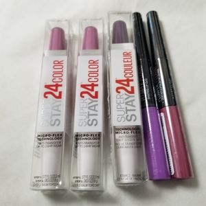 Maybelline Lipcolor & Lip Plumper 5 pc Bundle